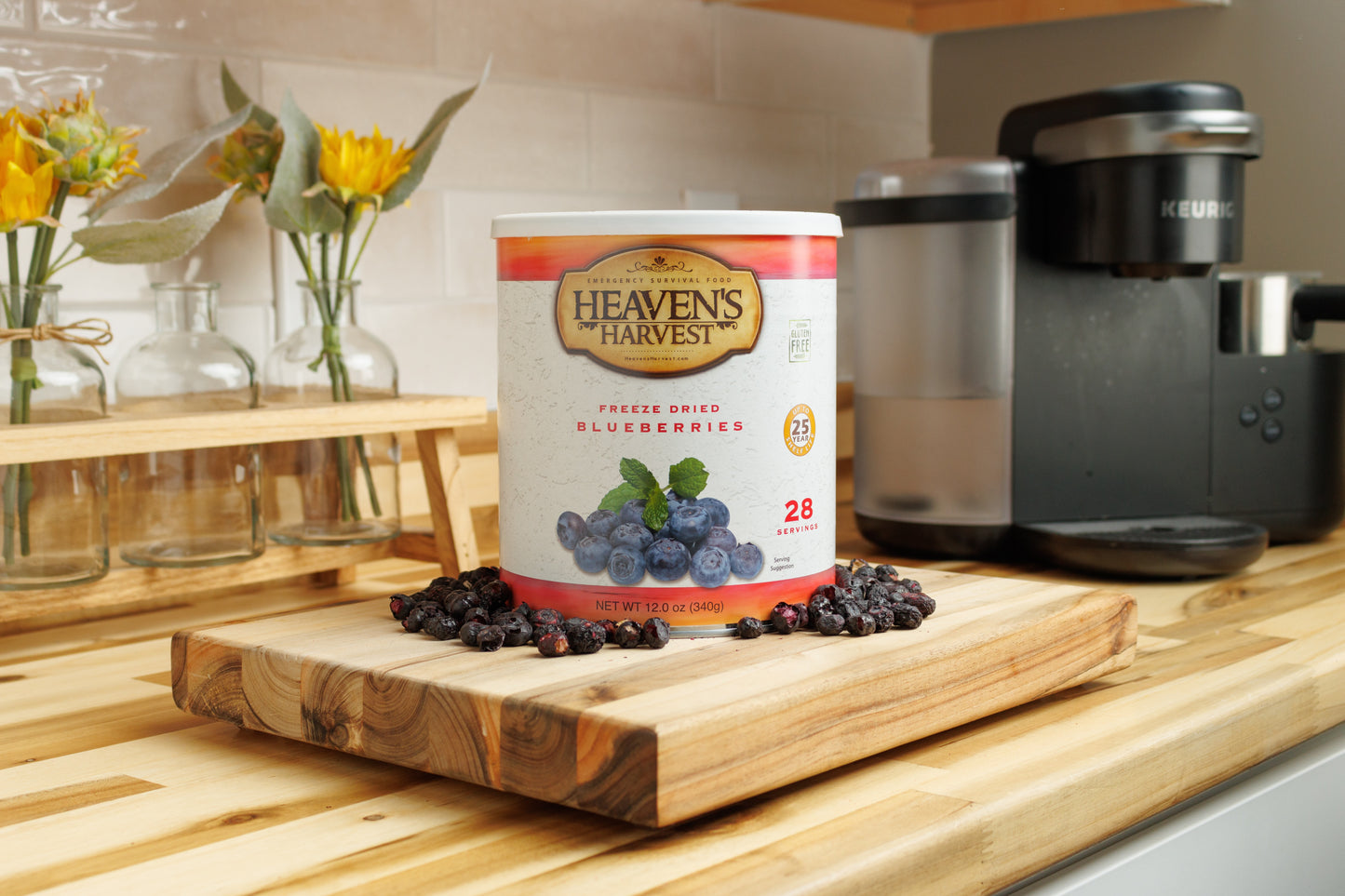 Freeze-Dried Blueberries, #10 Can