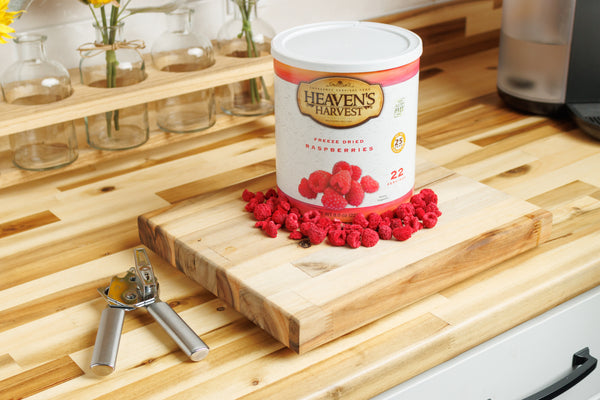 Freeze-Dried Raspberries, #10 Can