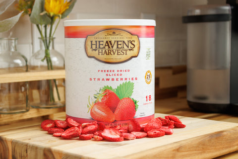 Freeze-Dried Strawberries, #10 Can