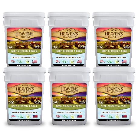 Protein Booster Bucket - 1 Person 1 Month - 132 Serving - Emergency Survival Food Kit