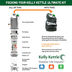 Ultimate "Scout" Kit, Kelly Kettle