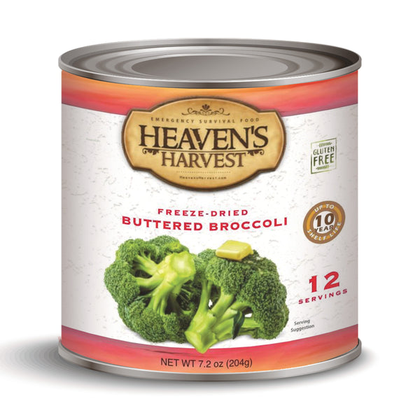 Freeze-Dried Broccoli, #10 Can