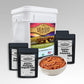 Organic Meal Bucket - 1 Person 1 Week - 62 Servings -  Emergency Food Survival Kit