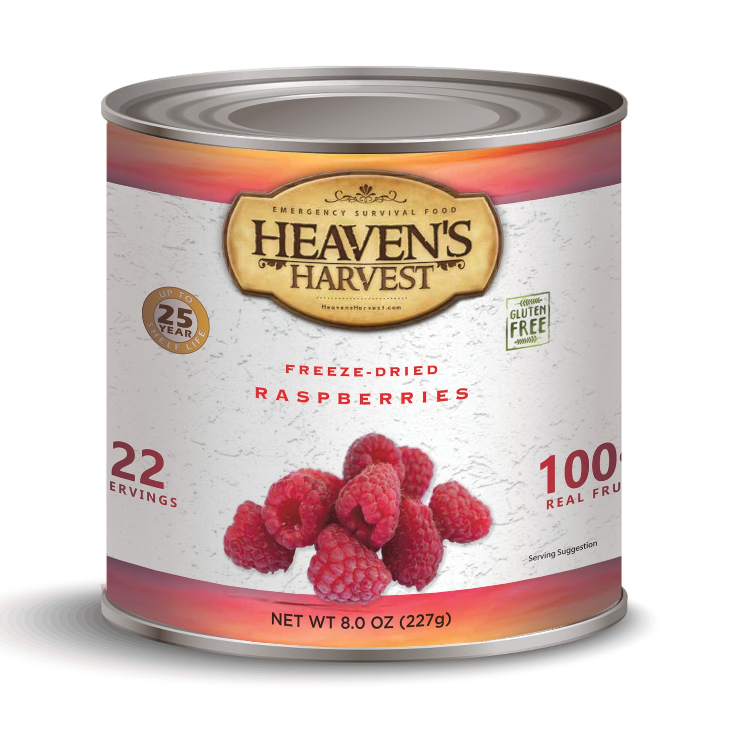 raspberries #10 can front