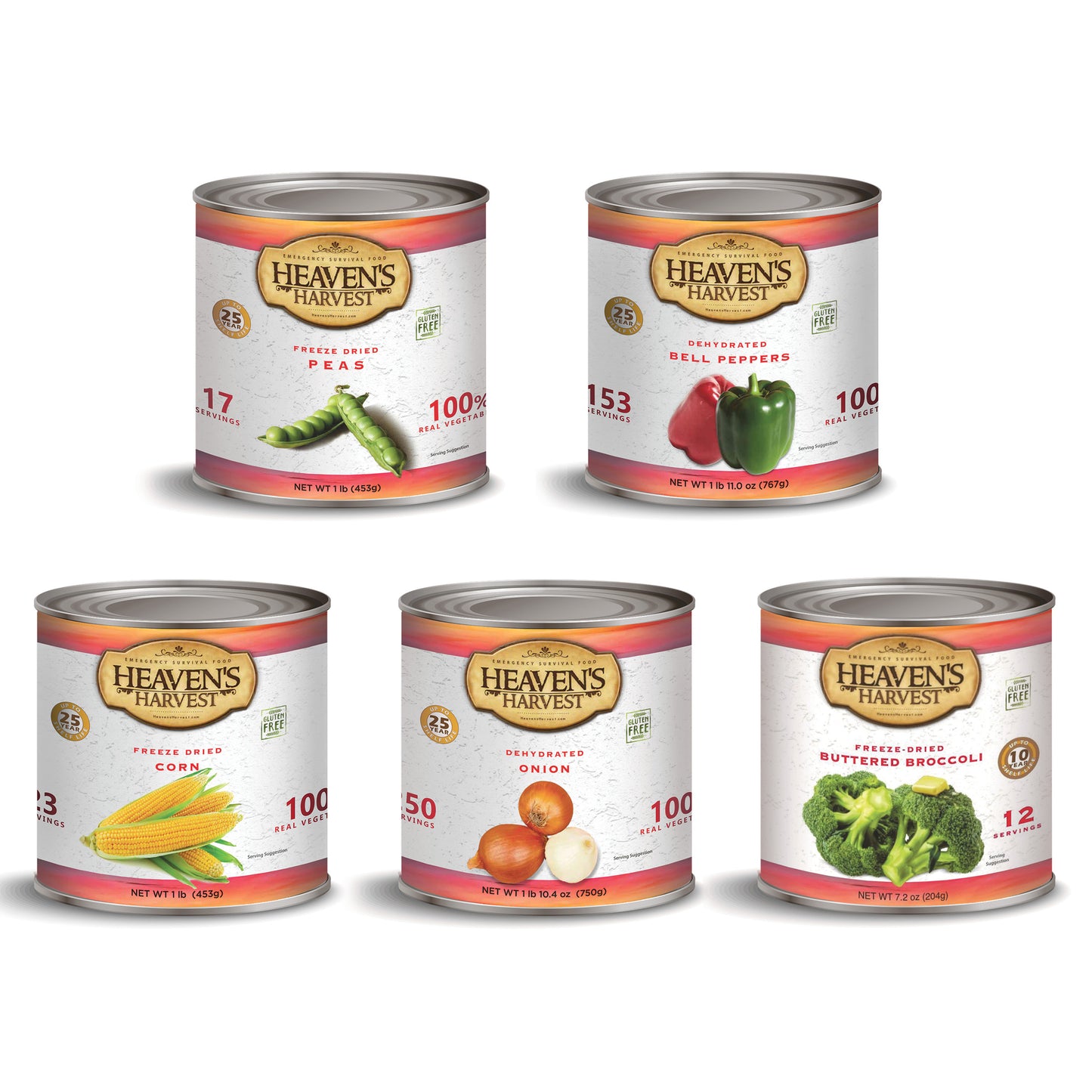 Vegetable Bundle, #10 Cans