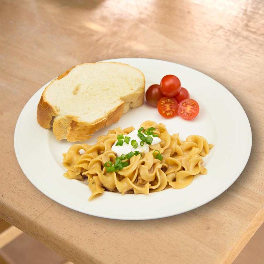 stroganoff on plate